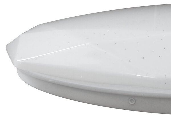 Stropné LED svietidlo Hex, 1x LED 72w, 3000-6000k, (fi 50 cm), w, s ovládačom