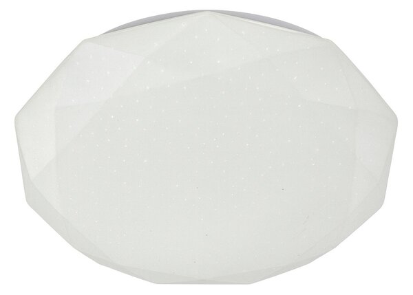 Stropné LED svietidlo Hex, 1x LED 72w, 3000-6000k, (fi 50 cm), w, s ovládačom
