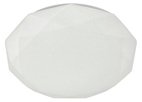 Stropné LED svietidlo Hex, 1x LED 72w, 3000-6000k, (fi 50 cm), w, s ovládačom