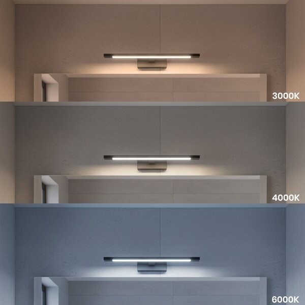 Nástenné LED svietidlo Klimt, 1x LED 8w, 3000-6000k, (40 cm), b