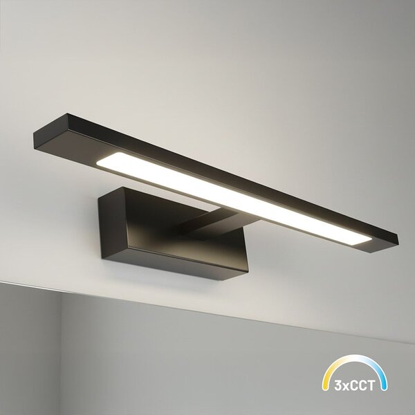 Nástenné LED svietidlo Klimt, 1x LED 8w, 3000-6000k, (40 cm), b