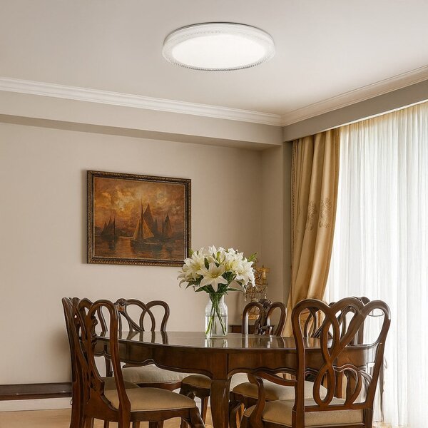 Stropné LED svietidlo Vigo, 1x LED 36w, 4000k, (fi 48cm), w