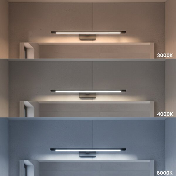 Nástenné LED svietidlo Klimt, 1x LED 12w, 3000-6000k, (60 cm), b