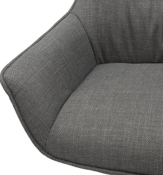 KRESLO, textil, sivá Livetastic - Online Only obývacie izby, Online Only