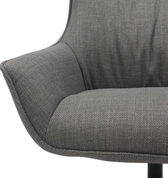 KRESLO, textil, sivá Livetastic - Online Only obývacie izby, Online Only