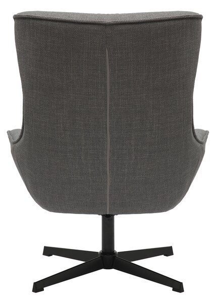 KRESLO, textil, sivá Livetastic - Online Only obývacie izby, Online Only