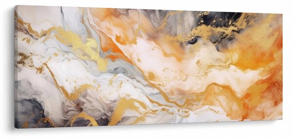 Obraz - Mramorované pozadie (120x50 cm)