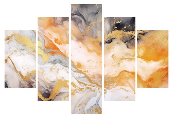 Obraz - Mramorované pozadie (150x105 cm)