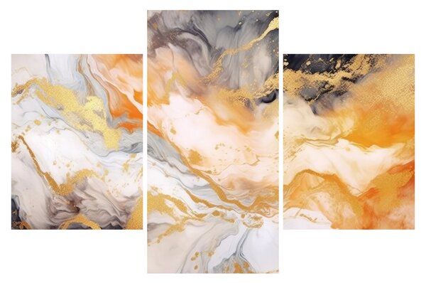 Obraz - Mramorované pozadie (90x60 cm)