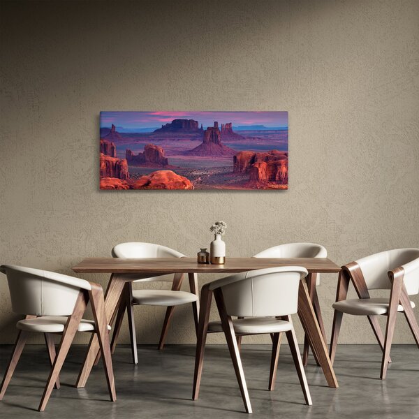 Obraz - Hunts Mesa (120x50 cm)