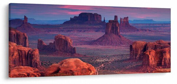 Obraz - Hunts Mesa (120x50 cm)