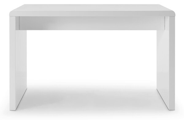 PÍSACÍ STÔL, biela s vysokým leskom, 120/60/75 cm Livetastic - Online Only kancelárie, Online Only