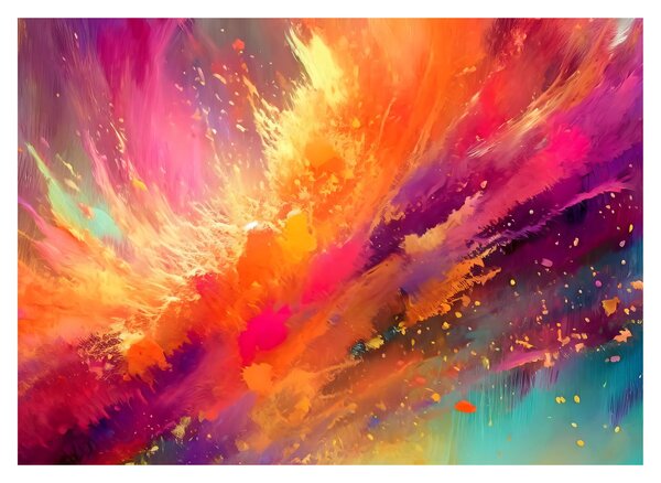 Obraz - Dynamická abstrakcia (70x50 cm)