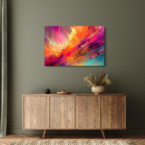 Obraz - Dynamická abstrakcia (90x60 cm)