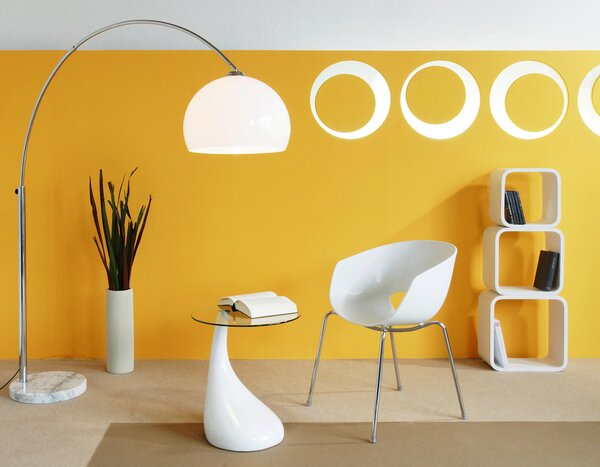 OBLÚKOVÁ LAMPA, 155/208/40 cm P & B - Online Only bytové doplnky, Online Only