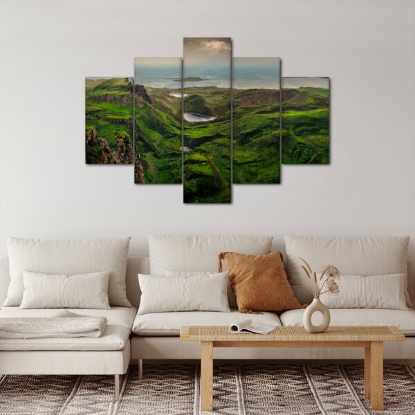 Obraz - Quiraing, Škótsko (150x105 cm)