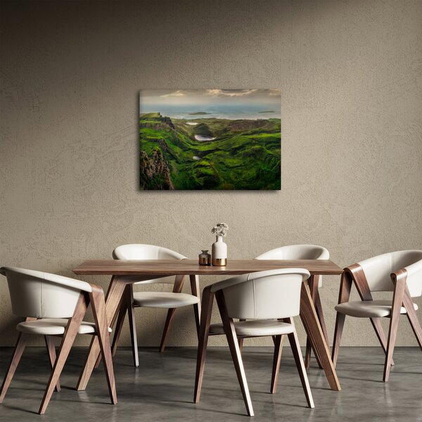Obraz - Quiraing, Škótsko (70x50 cm)