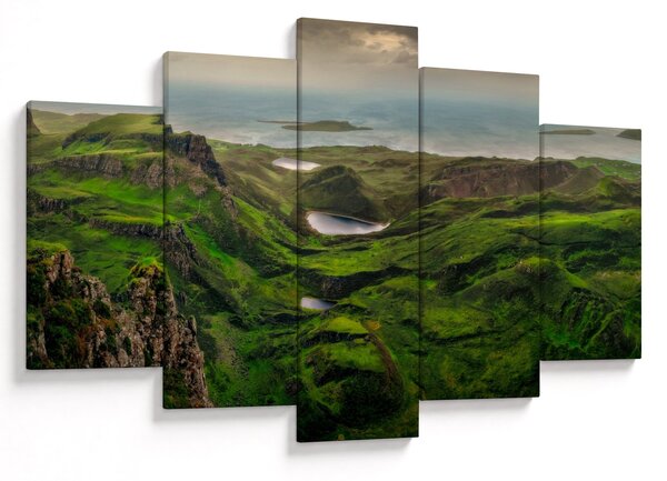 Obraz - Quiraing, Škótsko (150x105 cm)