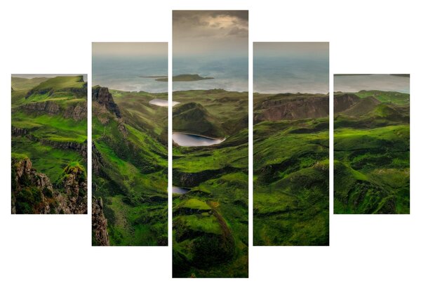 Obraz - Quiraing, Škótsko (150x105 cm)