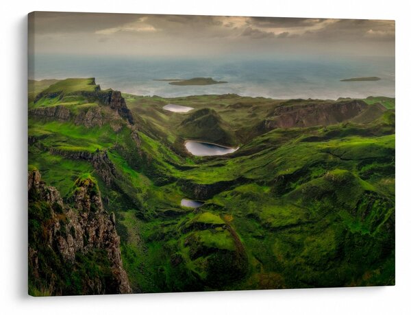 Obraz - Quiraing, Škótsko (70x50 cm)