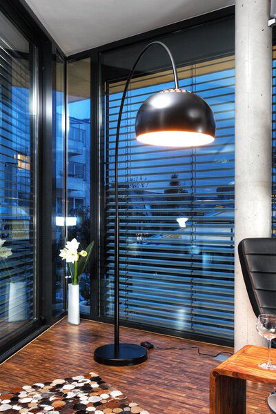 OBLÚKOVÁ LAMPA, 165/195/33 cm P & B - Online Only bytové doplnky, Online Only