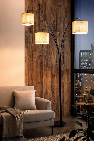 STOJACIA LAMPA, 35/220/106 cm P & B - Online Only bytové doplnky, Online Only