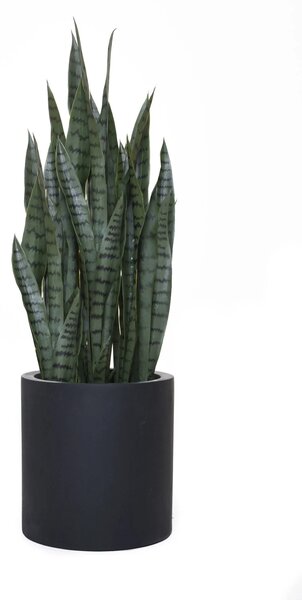 Kvetináč NEW RONDO, sklolaminát, Ø 29 cm, antracit