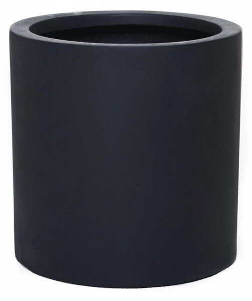 Kvetináč NEW RONDO, sklolaminát, Ø 29 cm, antracit