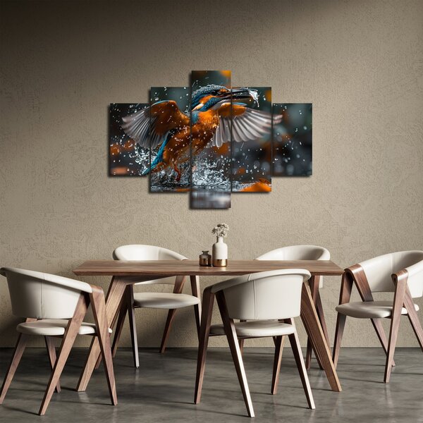 Obraz - Včelojedi (150x105 cm)