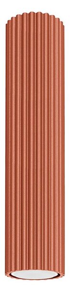 Sollux SL.1627 - Bodové svietidlo KARBON 1xGU10/10W/230V 30 cm červená