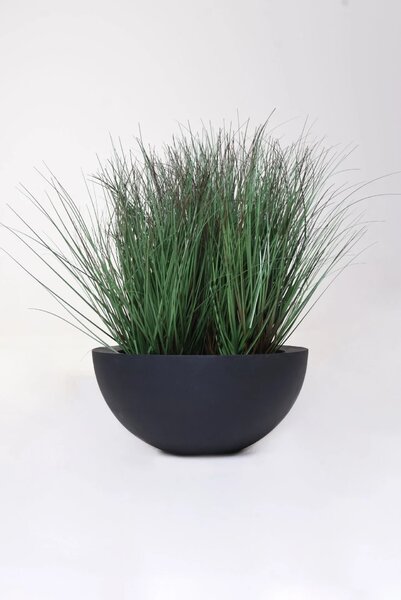 Misa CUENCO, sklolaminát, výška 18 cm, antracit