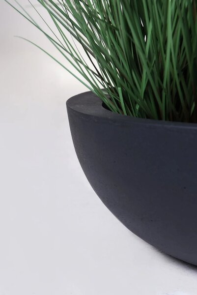 Misa CUENCO, sklolaminát, výška 18 cm, antracit