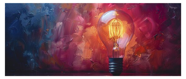 Obraz - Nápad (120x50 cm)