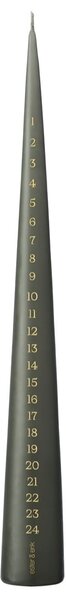 Adventná sviečka Cone 37 cm – 70 Green soil