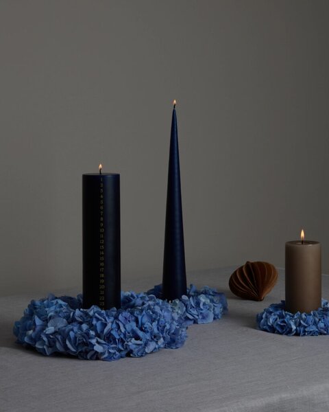 Adventná sviečka Cone 37 cm – 28 Royal Navy