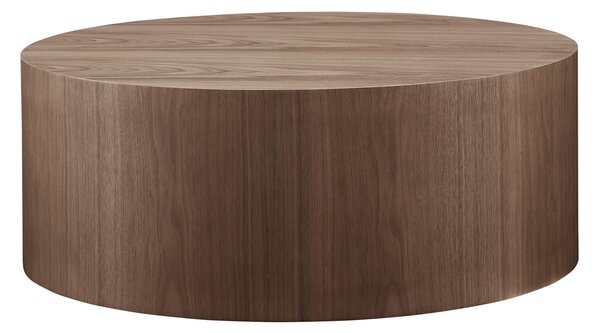 KONFERENČNÝ STOLÍK, farba vlašského orecha, drevo, kompozitné drevo, 80/80/30 cm Livetastic - Stolíky do obývačky, Online Only
