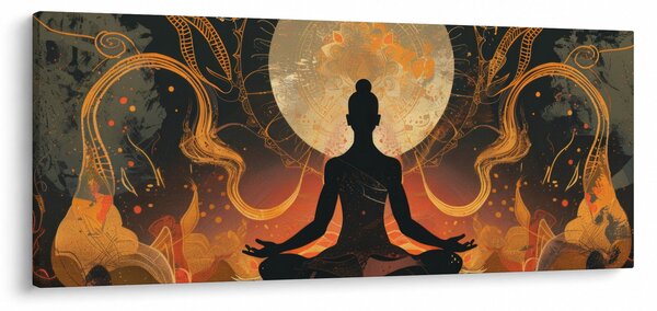 Obraz - Meditácia (120x50 cm)