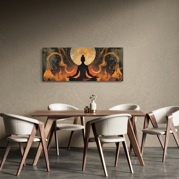 Obraz - Meditácia (120x50 cm)