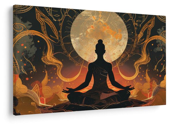 Obraz - Meditácia (90x60 cm)