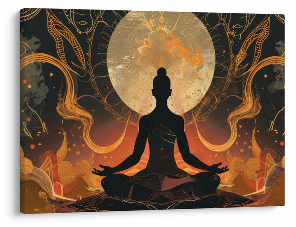 Obraz - Meditácia (70x50 cm)