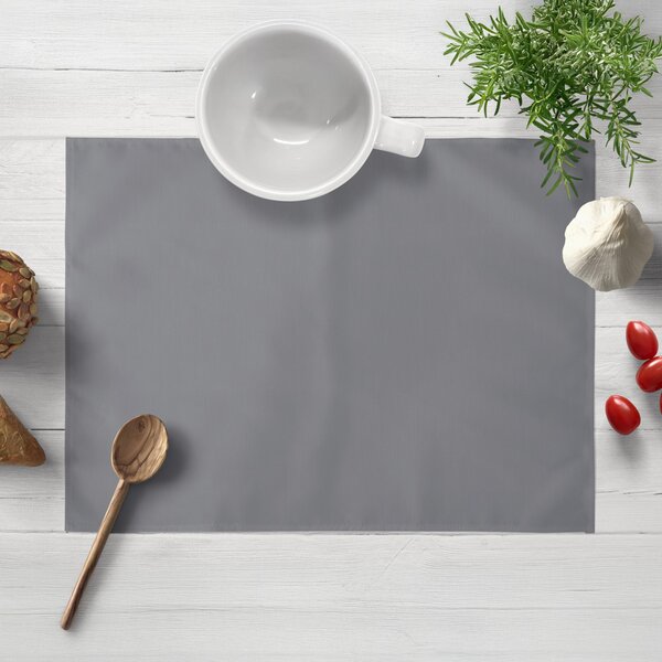 Biante Dekoračné prestieranie na stôl Rongo RG-068 Sivé 30x40 cm