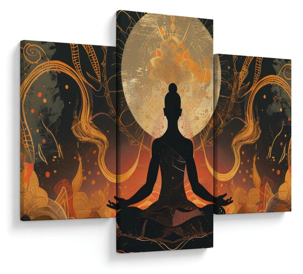 Obraz - Meditácia (90x60 cm)