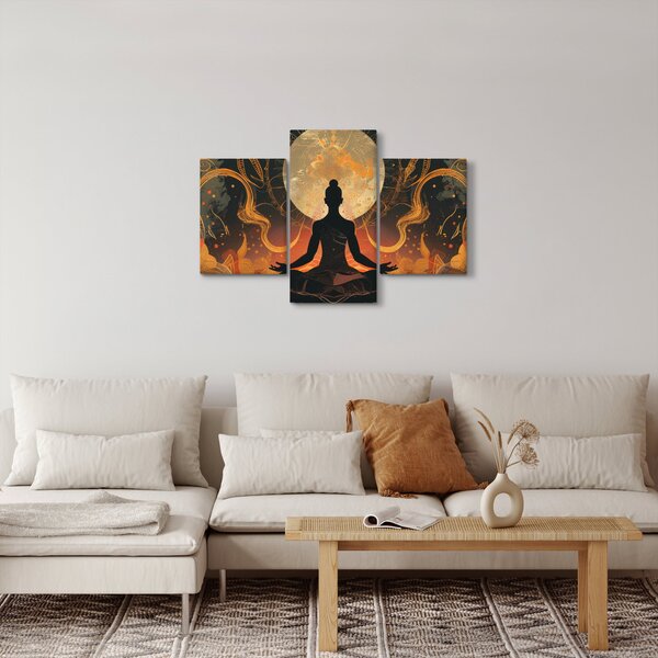 Obraz - Meditácia (90x60 cm)