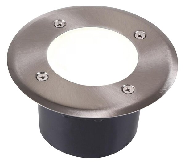 LED Nájazdové svietidlo MIVO LED/3W/230V pr. 12 cm IP67 matný chróm