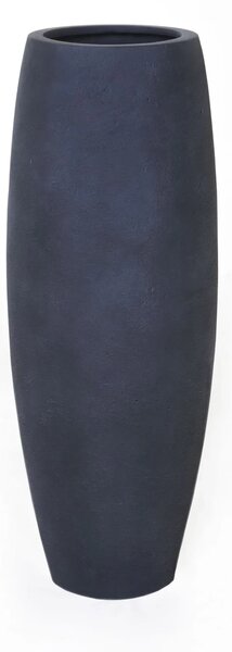 Kvetináč MAGNUM, sklolaminát, výška 100 cm, antracit