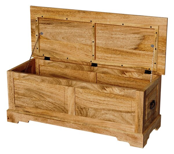 Truhlica Guru 120x45x45 z mangového dreva