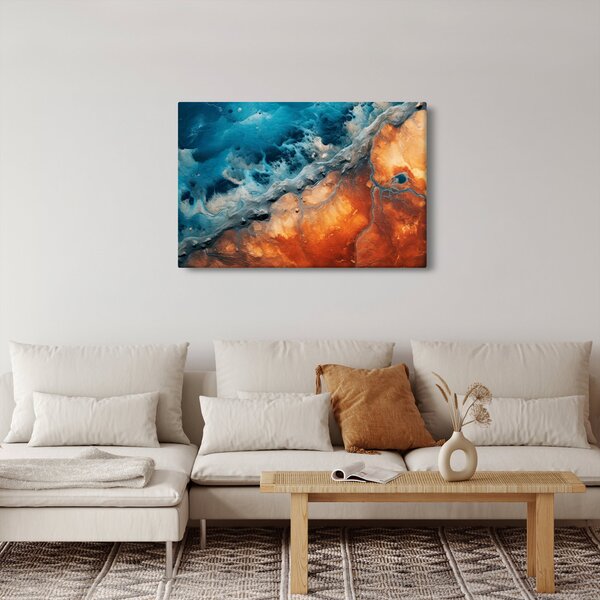 Obraz - Voda a oheň (90x60 cm)