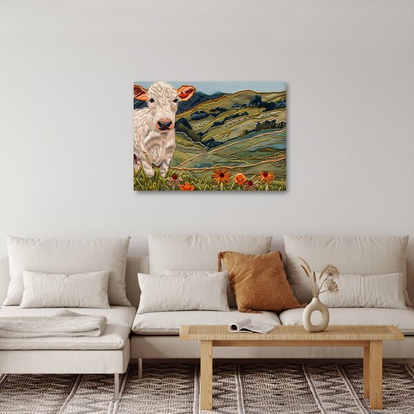 Obraz - Imitácia pleteného motívu (70x50 cm)