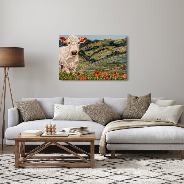 Obraz - Imitácia pleteného motívu (90x60 cm)