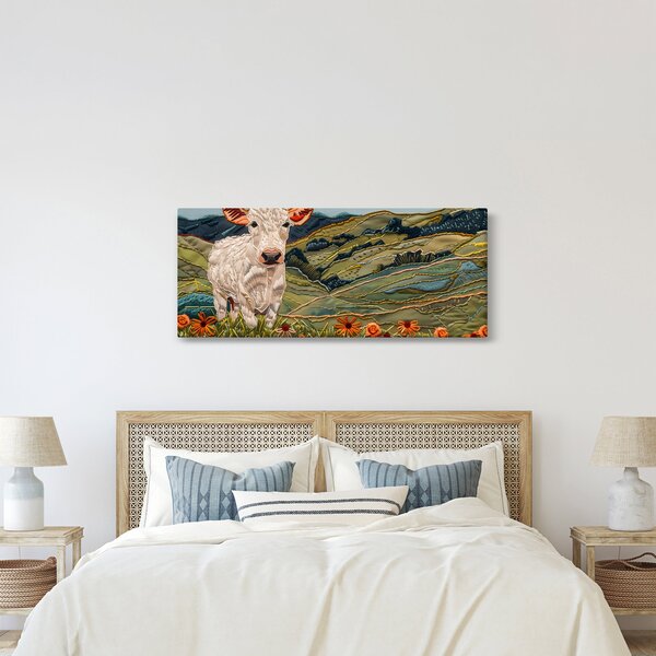 Obraz - Imitácia pleteného motívu (120x50 cm)